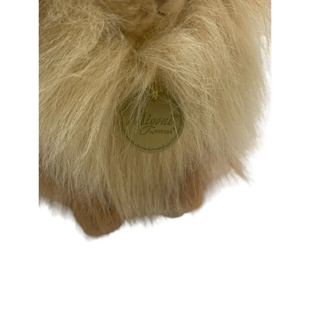 Miyoni by Aurora Stuffed * Tan Pomeranian Dog 10” EUC